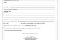 free silent auction donation form silent auction donation receipt template pdf
