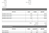 printable invoicing template for roofing service roofing company receipt template pdf