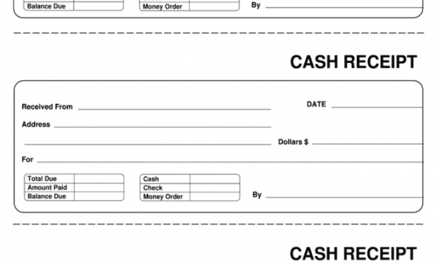 printable receipt template  fill online printable fillable blank fillable cash receipt template