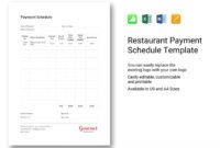 printable restaurant payment schedule template in word excel apple restaurant itemized receipt template sample