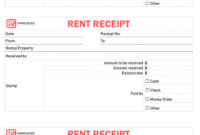 rent spreadsheet template receipt free printable format rental income receipt template pdf