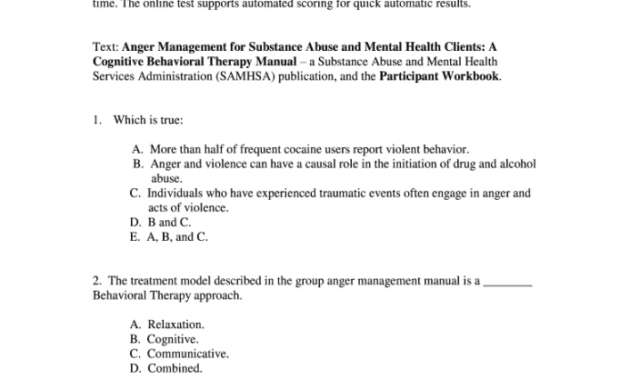 anger management for substance abuse and mental health anger management certificate template pdf