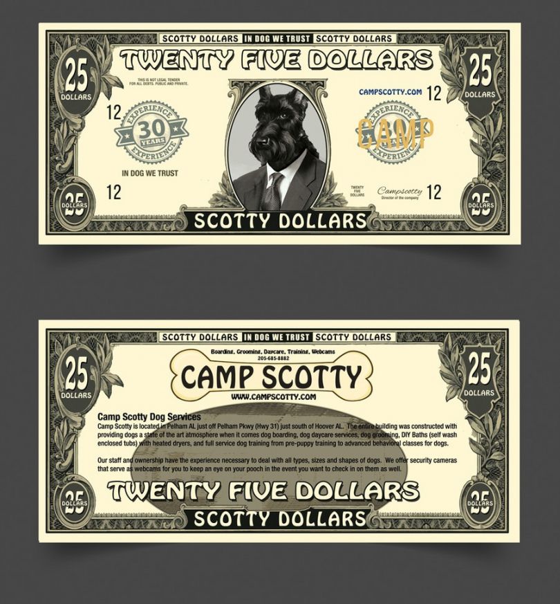 editable entry 11 by satishchand75 for dog money!! help design a dog grooming gift certificate template excel