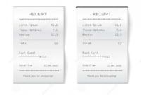 editable vector sales printed receipt bill atm template cafe or atm receipt template sample