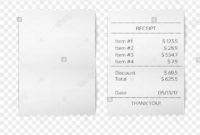 free vector sales printed receipt bill atm template cafe or atm receipt template sample