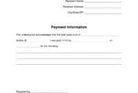 paid infull receipt template  eforms  free fillable forms court payment receipt template sample