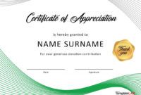 printable 30 free certificate of appreciation templates and letters public speaking certificate template samples