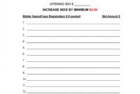 printable 40 silent auction bid sheet templates word excel ᐅ silent auction receipt template pdf