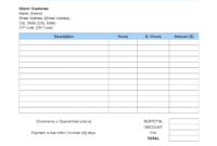 printable free blank invoice templates in pdf word &amp;amp; excel grocery store receipt template pdf