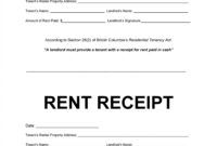 49 printable rent receipts free templates ᐅ templatelab apartment rental receipt template