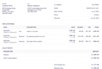 craft and download a professional legal invoice template law firm receipt template