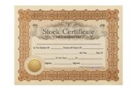 editable 40 free stock certificate templates word pdf ᐅ templatelab common stock certificate template doc