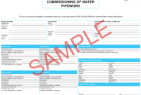 editable certificates  everycert pipework pressure test certificate template samples
