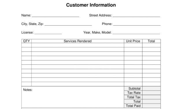 editable free car detailing receipt template  pdf  word  eforms car detailing receipt template pdf