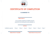 editable how to get your forklift license certification  safesite forklift training certificate template excel