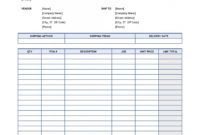 free 43 free purchase order templates in word excel pdf purchase order receipt template