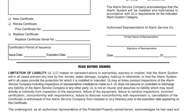 free adt alarm certificate  fill out and sign printable pdf template  signnow adt alarm certificate template doc