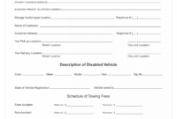 free custom towing service receipts printing  ezeeprinting tow truck receipt template