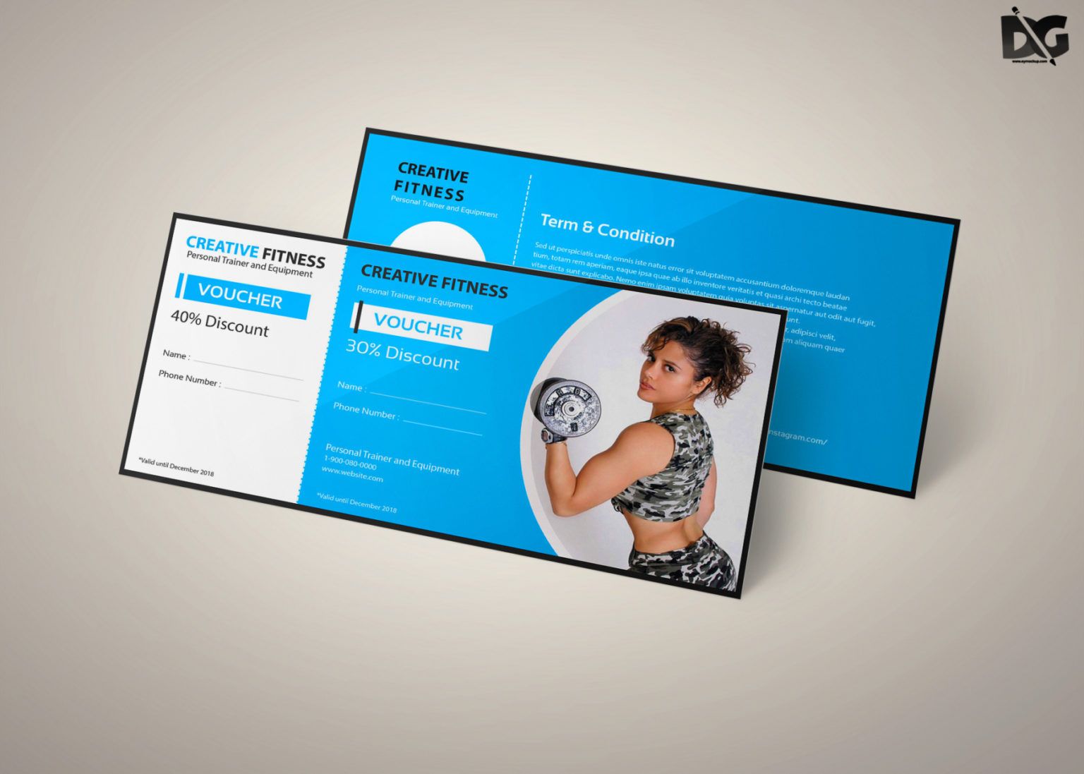 Free Free Download Gym Psd Gift Card Template Free Psd Mockup Personal