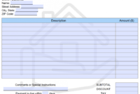 free free property management invoice template  pdf  word  excel property management receipt template sample