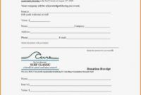 free non profit donation receipt template ~ addictionary non profit donation receipt template sample