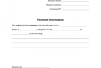 free paid infull receipt template  eforms  free fillable forms proof of payment receipt template