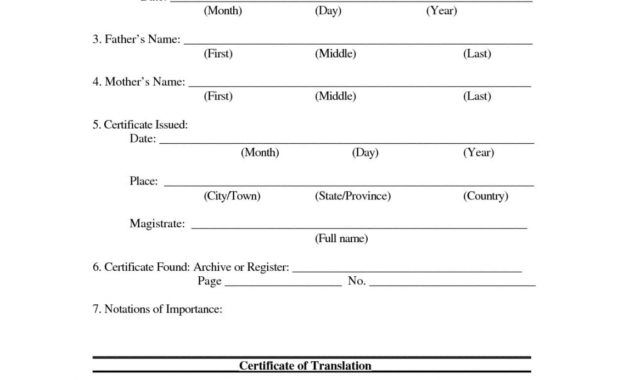 free translate spanish to english birth certificate template translate birth certificate from spanish to english template doc