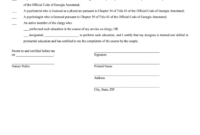 printable letter confirming completion premarital counseling  fill premarital counseling certificate of completion template samples