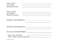 printable mexican birth certificate translation template  fill online translation of mexican birth certificate to english template doc