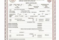 printable simple mexican birth certificate translation webarchiveorg mexican birth certificate translation template