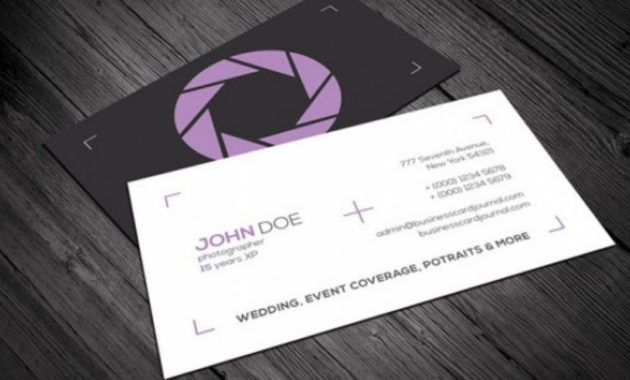 20 professional business card design templates for free videographer business card template examples