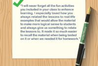 editable 4 ways to write a thank you note to a teacher  wikihow thank you card for the teacher
