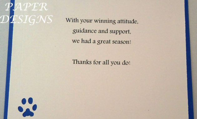 editable coach thank you card quotes quotesgram thank you card for coach image