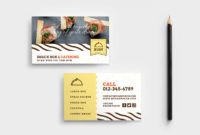free catering service business card template  psd ai &amp;amp; vector catering services business card examples