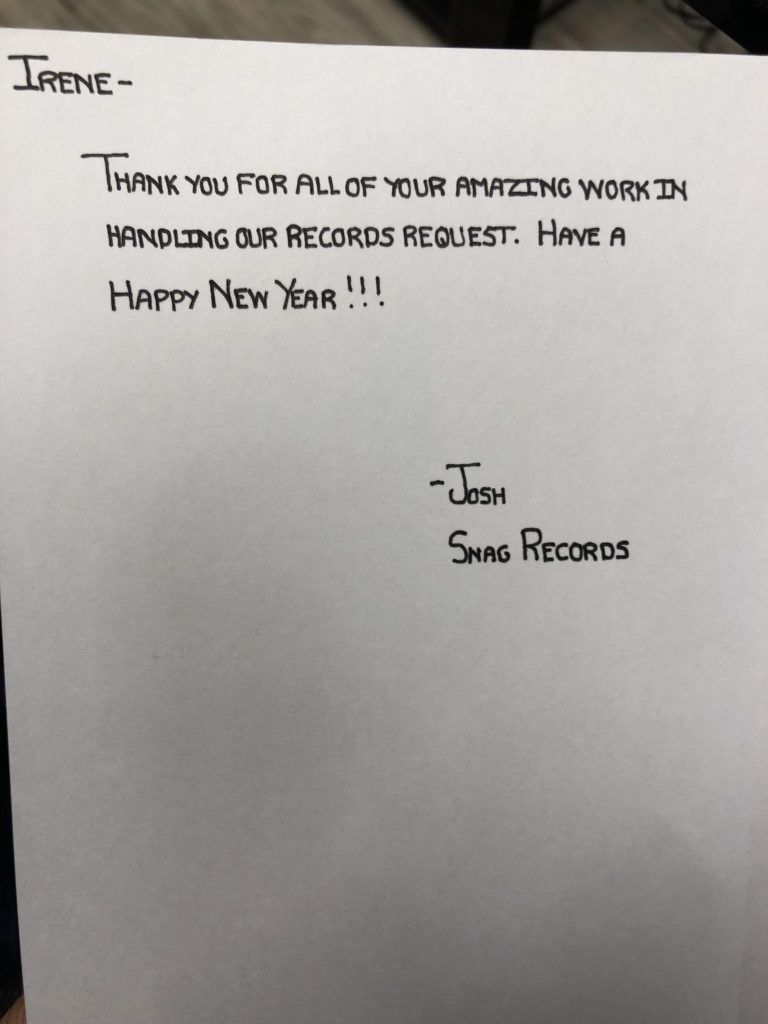 Free My Coworker Got A “Thank You” Card Today And Wasn't Sure If Thank You Card For Coworker