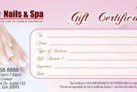gift certificates templates  vn printing nail gift certificate template pdf