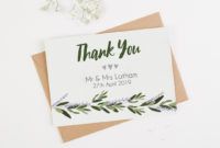 printable 10 wedding thankyou card examples you&amp;#039;ll love thank you card for my husband idea