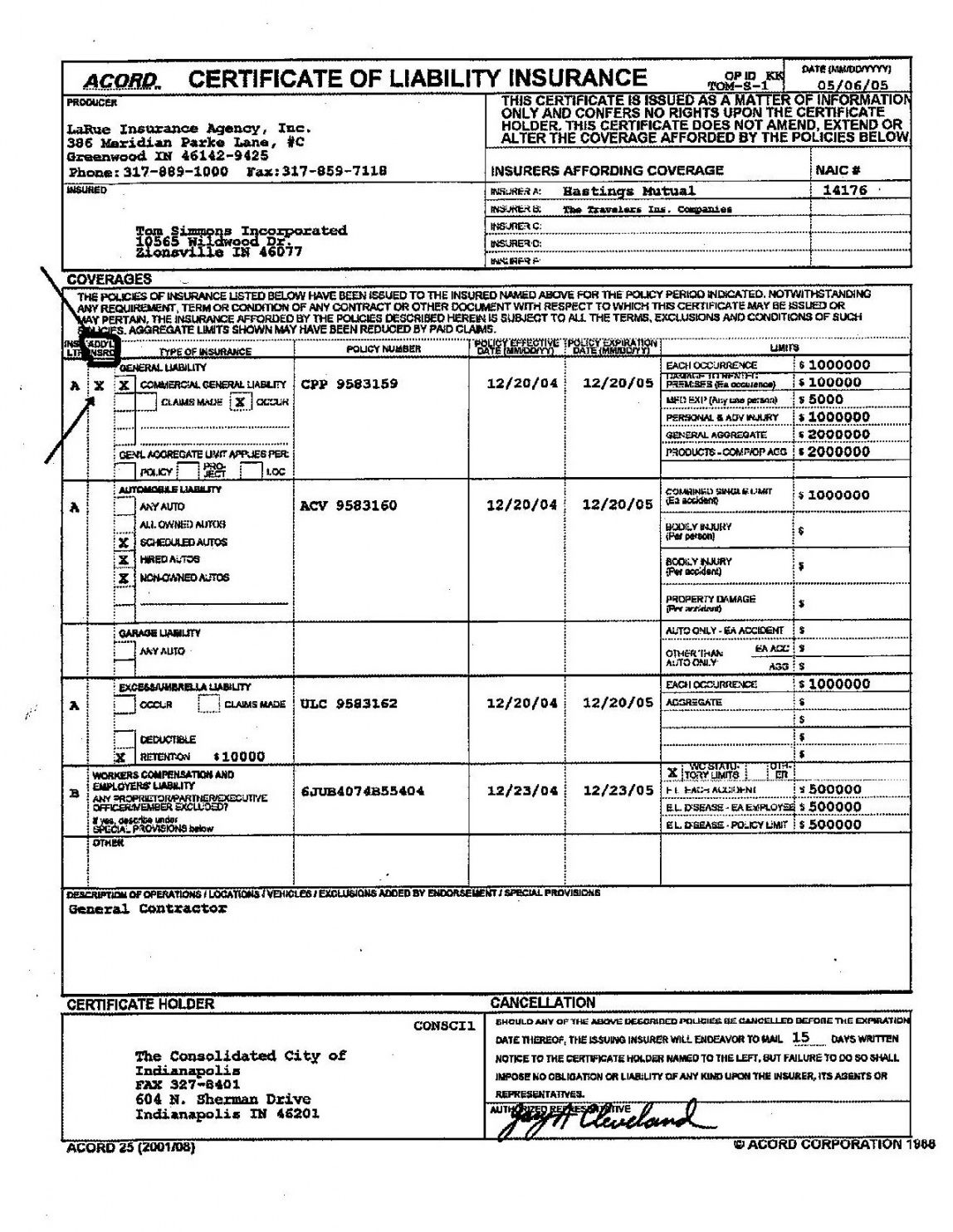 printable liability insurance liability insurance certificate template certificate of insurance request form template excel