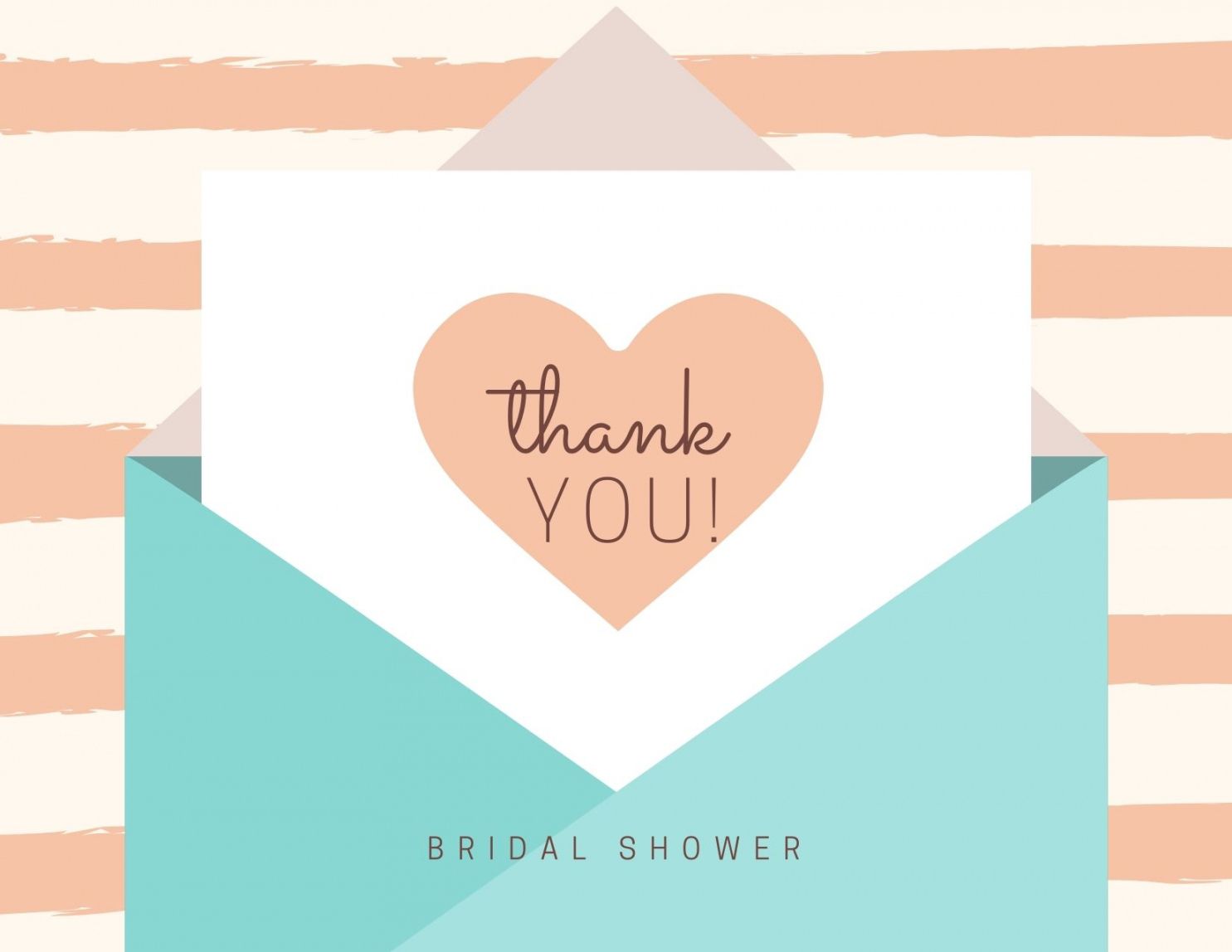 sample of how to write a meaningful bridal shower thank you card thank you card wording for bridal shower hostess picture