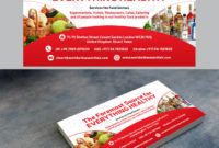 serious professional food service business card design for catering services business card pdf