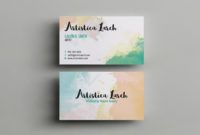 22 artist business card templates  word psd ai  examples painter artist business card doc