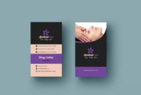 beauty &amp;amp; spa business cards template spa business card design pdf
