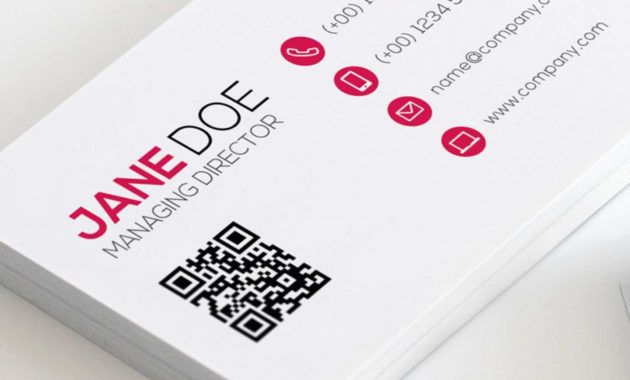 editable 55 free business card templates with qr code in word by qr code business card template excel