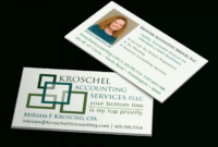 editable kroschel accounting business cards  blossom dreams by design accounting business card templates excel