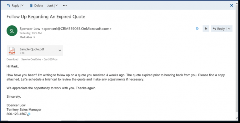 Formatting Basic Email Templates In Dynamics 365 Dynamics Follow Up