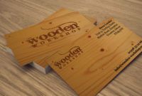free 21 wooden business card templates  word publisher psd woodworking business card ideas doc