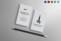 free hair stylist business card design template in psd word hair salon business card template examples