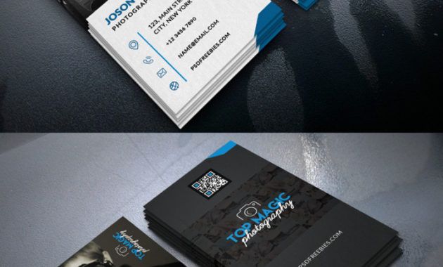 free photographer business card psd bundle  psdfreebies freelance photographer business card