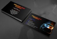 printable bold professional business card design for a company by auto body business card ideas doc