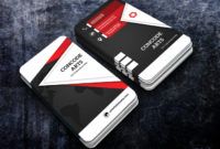 printable free download black and red colour professional business smartphone business card template samples